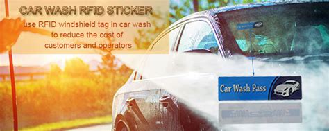 car wash rfid stickers